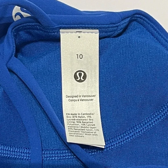 NWT Lululemon Nulu Strappy Scoop-Neck A/B Cup - Picture 5 of 7